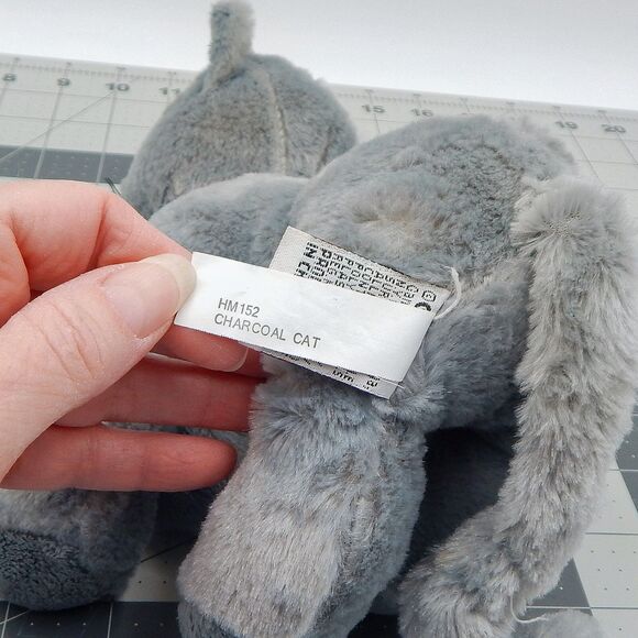 Webkinz Funky Flower Pet Carrier w/Code Charcoal Cat HM152 Plush Ganz Stuffed - Picture 12 of 13